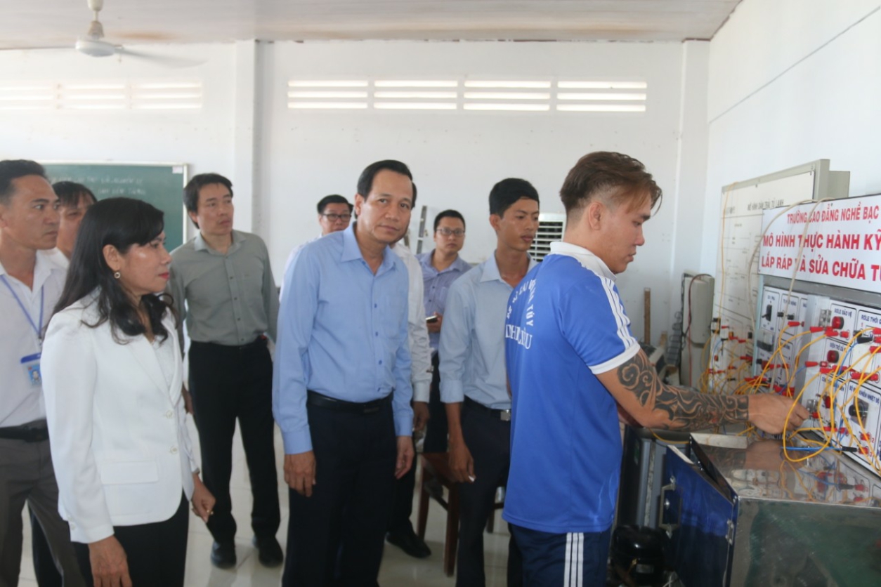 Bộ trưởng Bộ Lao động - Thương Binh và Xã hội  thăm Cơ sở
